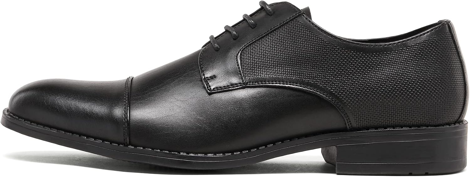 Men’s Classic Oxford Dress Shoes – Formal Business Lace-Up Style - Image 2
