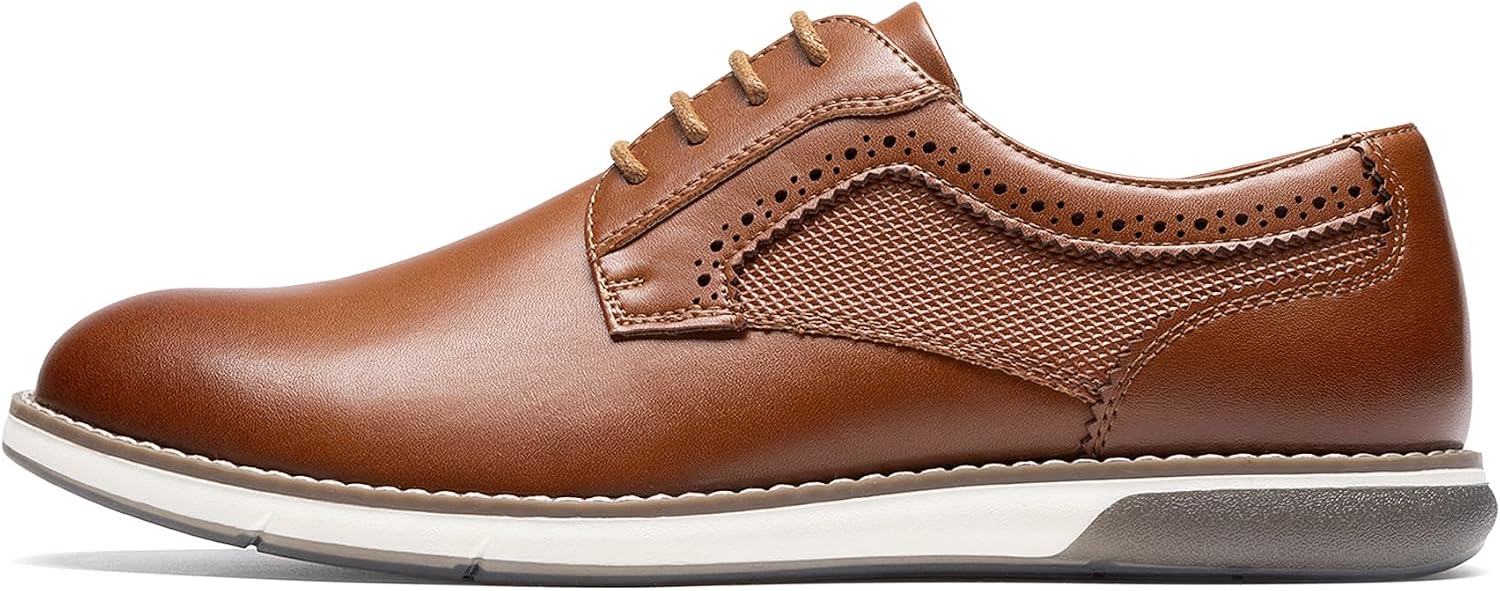 Men’s Casual Dress Sneakers – Business Formal Derby Oxford Style Shoes - Image 2