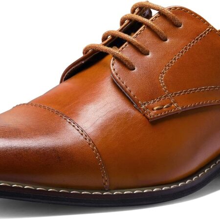 Men’s Formal Business Dress Shoes – Classic Lace-Up Oxford Design