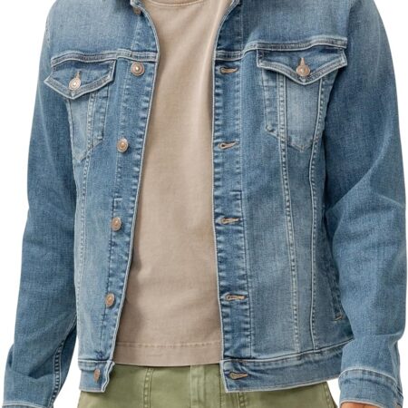 Men’s Classic Denim Jacket Casual Fit