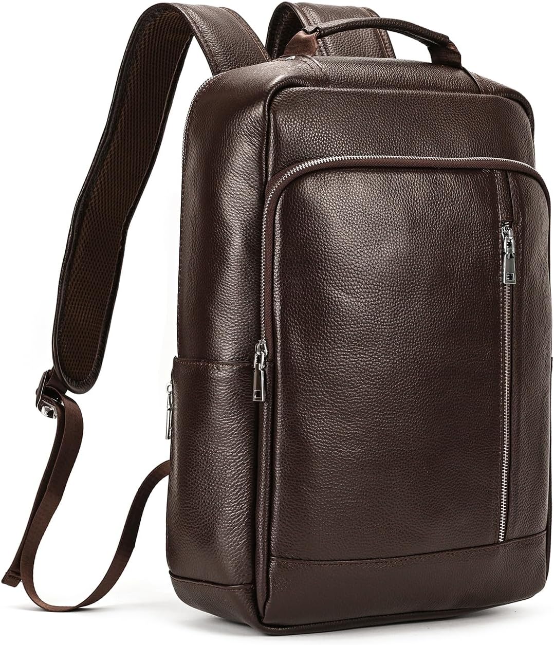 Large Capacity PU Leather Drawstring Travel Backpack